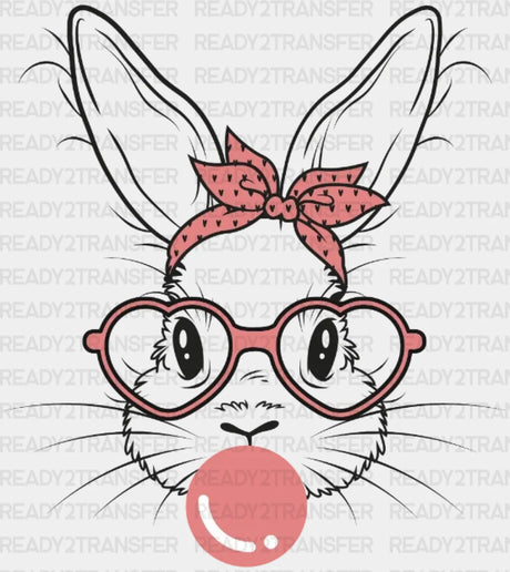 Bunny Easter Dtf Heat Transfer Design