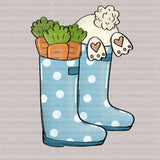 Bunny Easter DTF Heat Transfer, Easter Design - ready2transfer