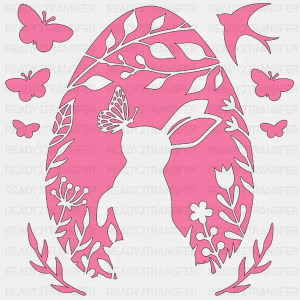 Bunny Egg Easter DTF Heat Transfer, Easter Design