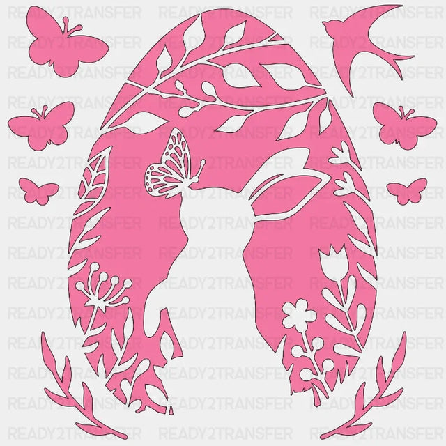 Bunny Egg Easter Dtf Heat Transfer Design