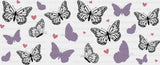Butterflies - General Cup Wrap UV Sticker Permanent UV DTF Decal