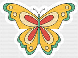 Butterfly - Minimal UV Sticker Permanent UV DTF Decal