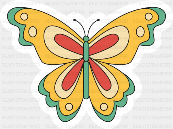 Butterfly - Minimal UV Sticker Permanent UV DTF Decal