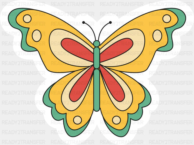 Butterfly - Minimal UV Sticker Permanent UV DTF Decal