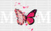 Butterfly Mother's Day DTF Heat Transfer, Mama Design, Mom DTF ready2transfer White