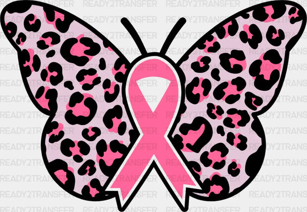 Butterfly Ribbon - Cancer DTF Transfer