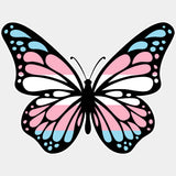 Butterfly - Transgender DTF Transfers ready2transfer Light Color Design (See Imaging)