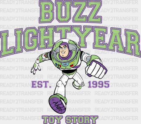 Buzz Lightyear Est. 1955 Disney Dtf Transfer