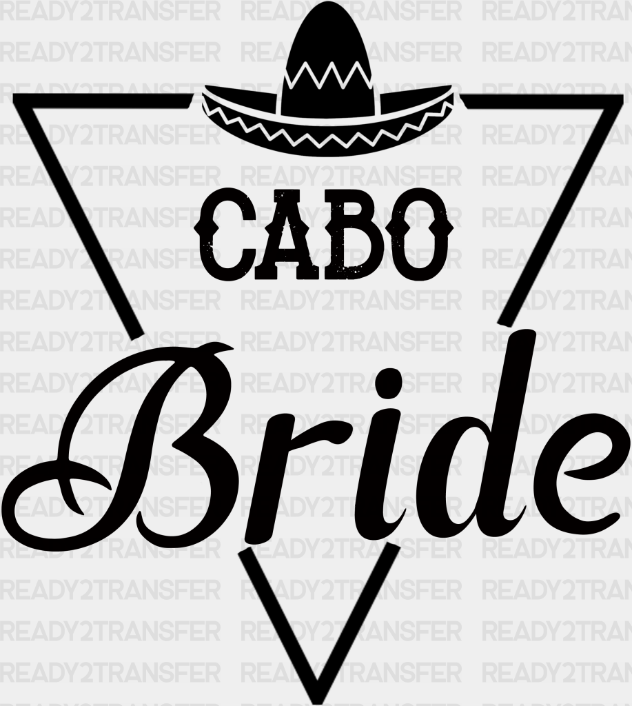 Cabo Bride Dtf Transfer