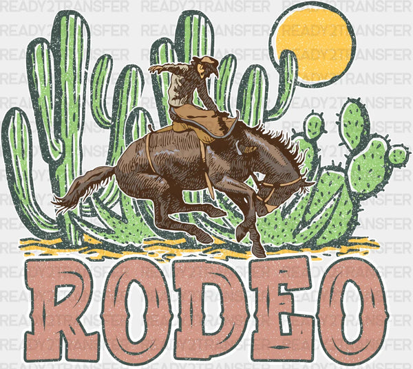 Cactus Rodeo Design - Western DTF Transfers