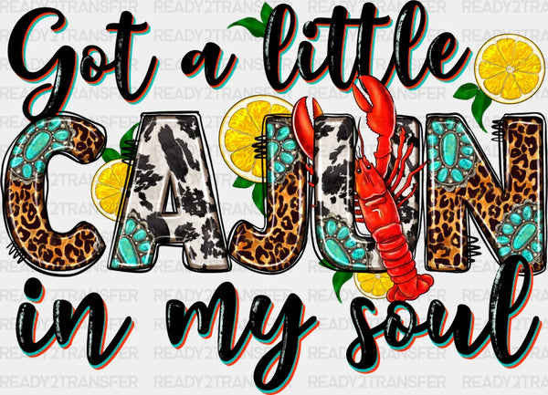 Cajun In My Soul - Crawfish DTF Transfer