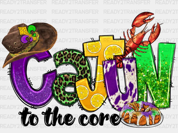 Cajun to The Core DTF Transfer