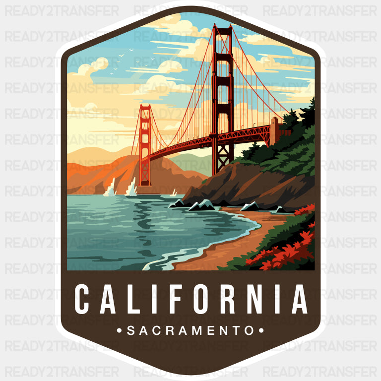 California Sacramento - States & Cities DTF Transfer ready2transfer