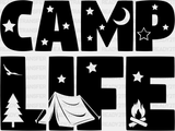 Camp Life Dtf Transfer