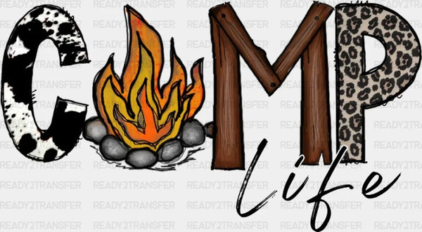 Camp Life DTF Transfer