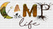Camp Life Nature DTF Transfer ready2transfer White