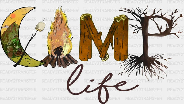 Camp Life Nature DTF Transfer