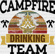 Campfire Drinking Dtf Transfer