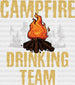 Campfire Drinking Team DTF Transfer ready2transfer White