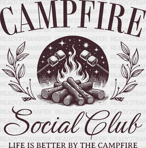 Campfire Social Club - Camping DTF heat transfer