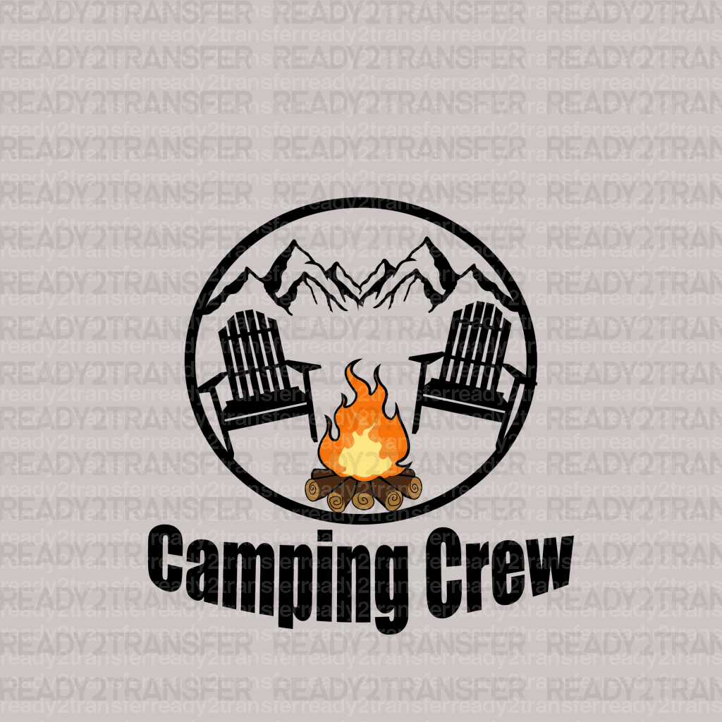 Camping Crew DTF Transfer - ready2transfer