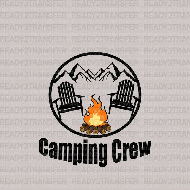 Camping Crew DTF Transfer - ready2transfer