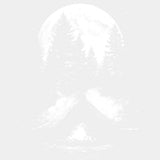 Camping In The Moonlight - Camping DTF Transfers - Adult Unisex - S & M (10’’) / Light Color Design (See Imaging)