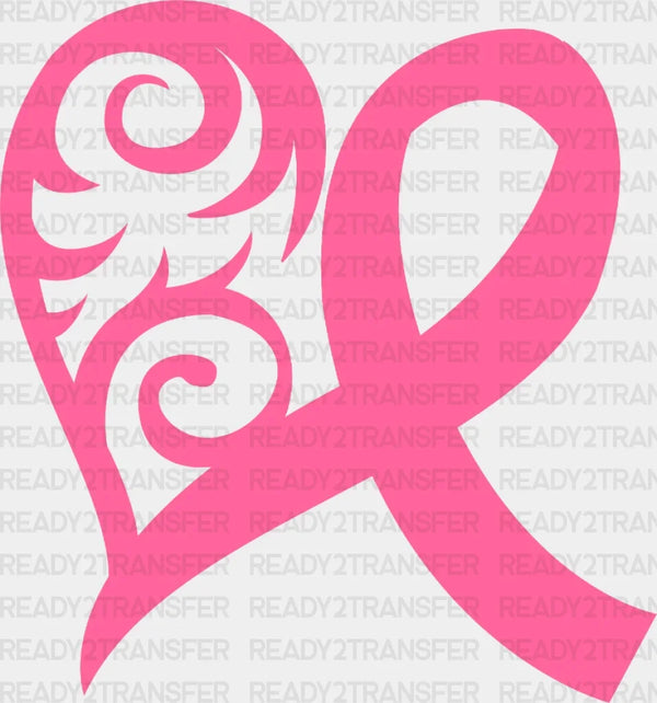 Cancer Heart DTF Transfer