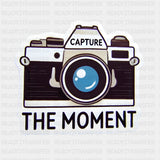 Capture The Moment - Minimal UV Sticker Permanent UV DTF Decal
