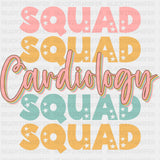 Cardiology Squad - Cardiac Nurse DTF Transfers ready2transfer