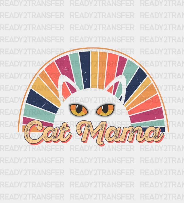 Cat Mama Dtf Transfer