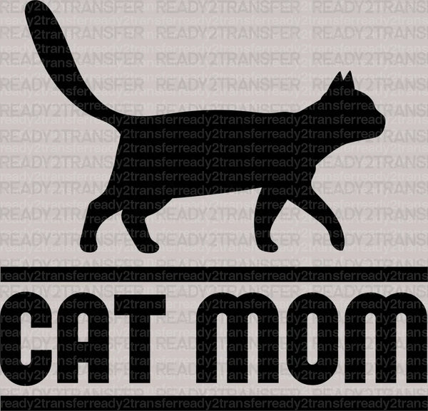 CAT MOM DTF Transfer