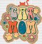 Cat Mom Retro 60S - Dtf Transfer