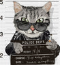 Cat Mugshot - Cats DTF Transfer