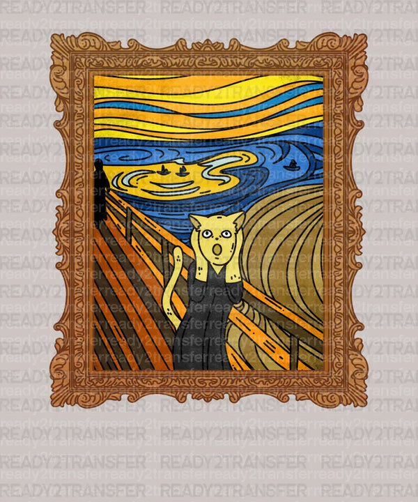 Cat Picture DTF Transfer