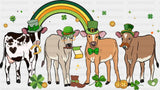 Cattle Rainbow Design - St. Patrick’s Day DTF Transfer