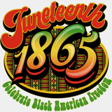 Celebrate Black American Freedom Blm Dtf Transfer Adult Unisex - S & M (10’) / White