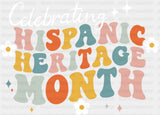 Celebrating Hispanic Heritage Month Daisies - Hispanic Heritage Month DTF Transfer