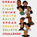 Challange Like Rosa BLM DTF Transfer ready2transfer White