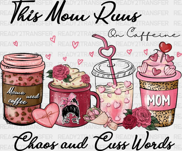 Chaos Aud Cuss Words DTF Transfer