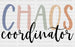 Chaos Coordinator DTF Transfer ready2transfer Black