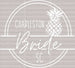 CHARLESTON Bride SC DTF Transfer ready2transfer White