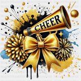 Cheer Black & Gold - Cheerleading DTF Transfers ready2transfer