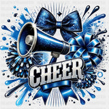 Cheer Dark Blue - Cheerleading DTF Transfers ready2transfer