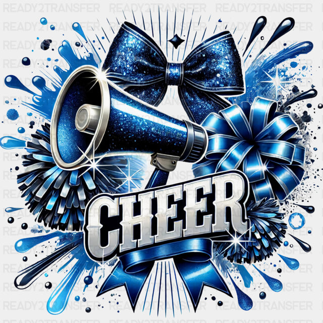 Cheer Dark Blue - Cheerleading DTF Transfers ready2transfer