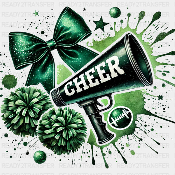 Cheer Dark Green - Cheerleading DTF Transfers