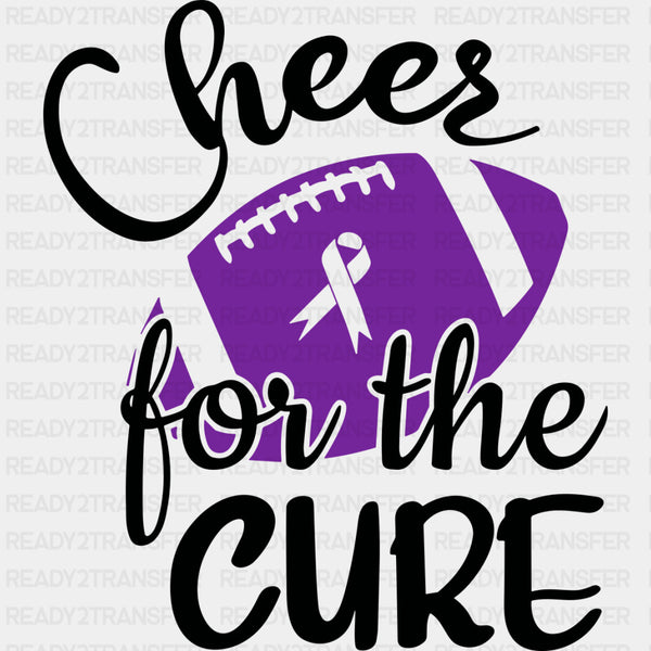 Cheer For The Cure - Hodgkin's Lymphoma Cancer DTF Transfers