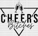 CHEER'S Bitches DTF Transfer ready2transfer Black