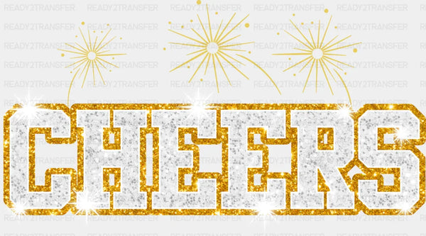Cheers - New Year DTF heat transfer