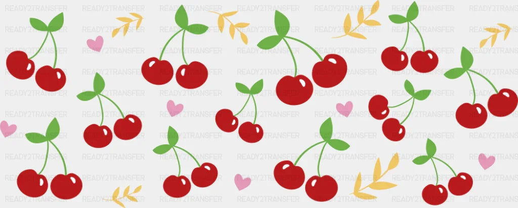 Cherries - General Cup Wrap UV Sticker Permanent UV DTF Decal
